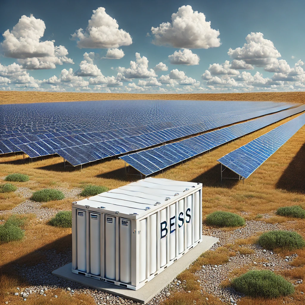 Panouri fotovoltaice si stocare in baterii